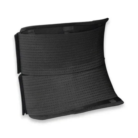 Double Band Fitness Waist Trainer Exercise Workout Back Support Flexible Belt - Picture 4 of 10